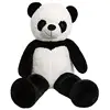 Custom Peluches Stuffed Panda Bear Classic White and Black Panda Plush Giant Toy