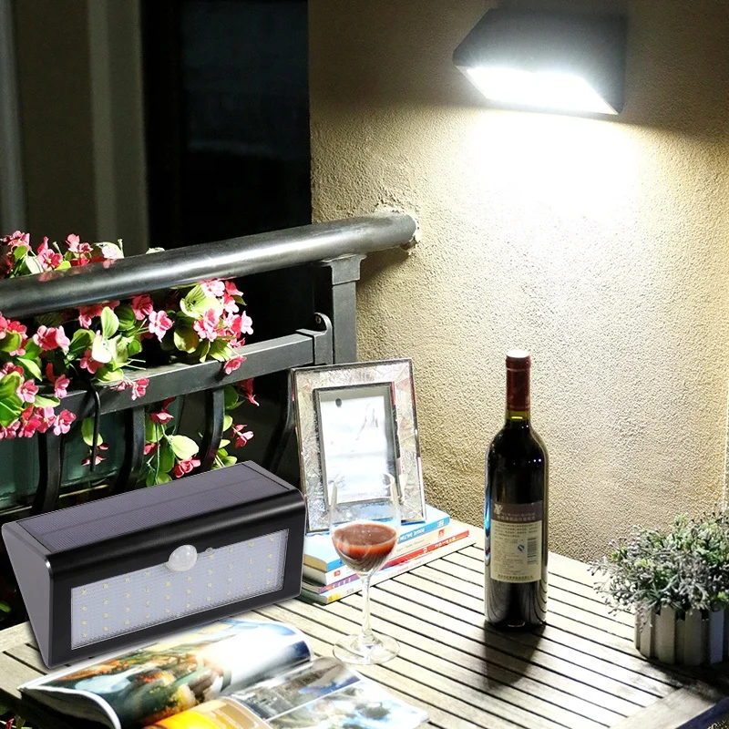 Boundary Led Security Solar Wall Light Motion Sensor