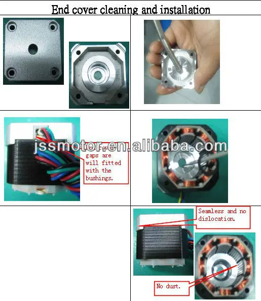 57HS82-2504B nema 23 stepper motor, double shaft stepper motor, hybrid stepper motor