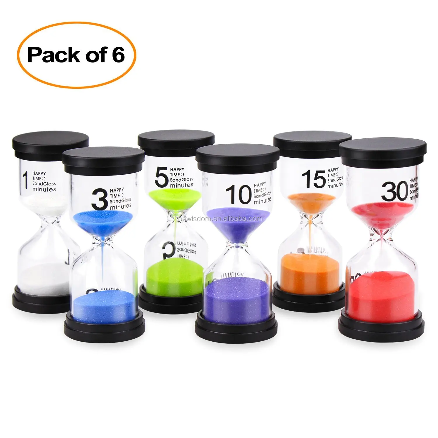 1 minute sand timer hourglass