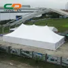 40x80feet best selling high peak galvanized pole tent for 250 peole seats at round tables