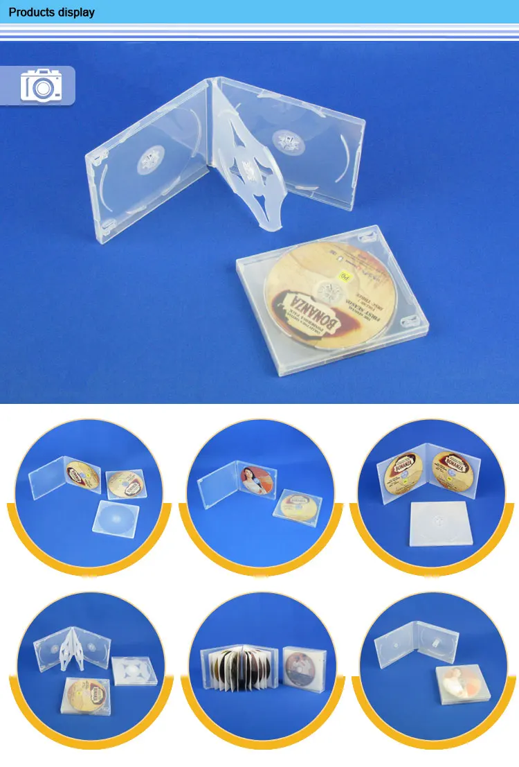 Hard Plastic Pp Material Cd Covers,Bulk Low Price Cd Dvd Case Buy Cd