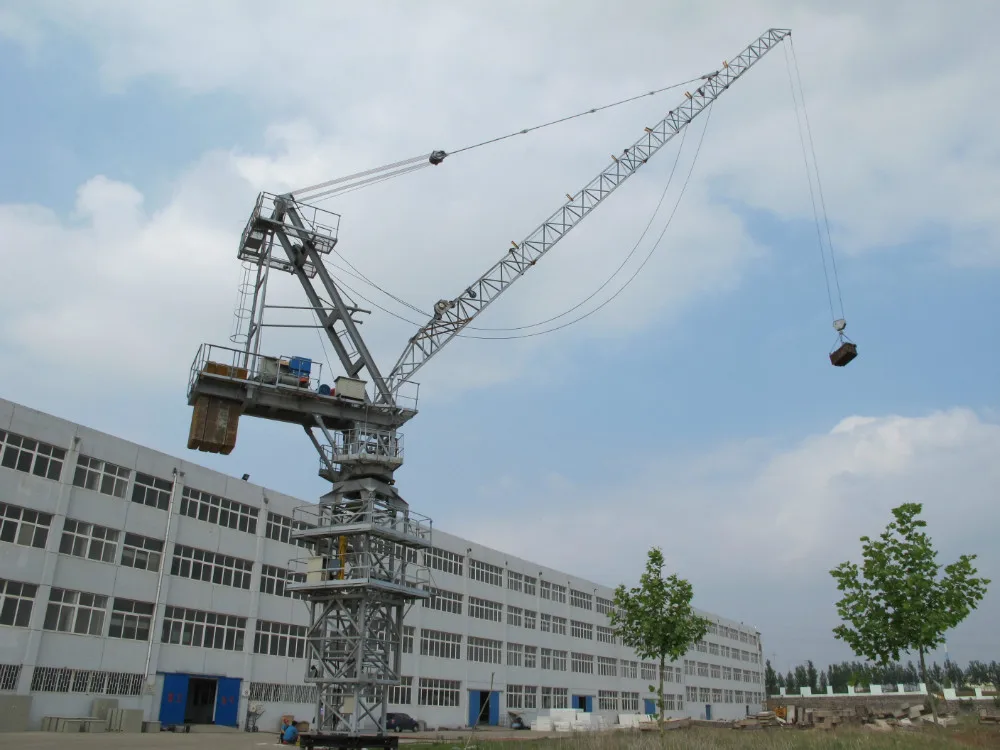 kit head tower crane 10t frequency conversion tower crane for export