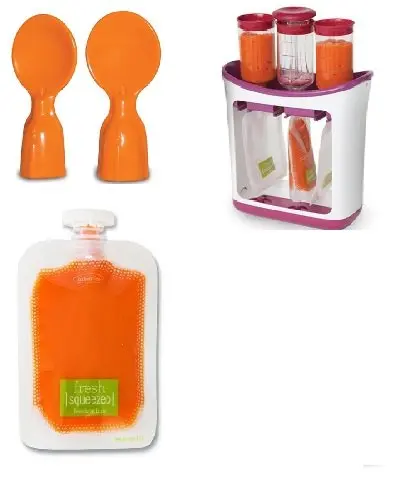 infantino squeeze station accessories