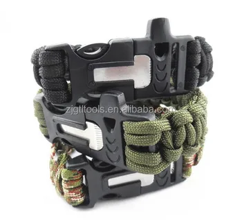 paracord survival bracelet clasp