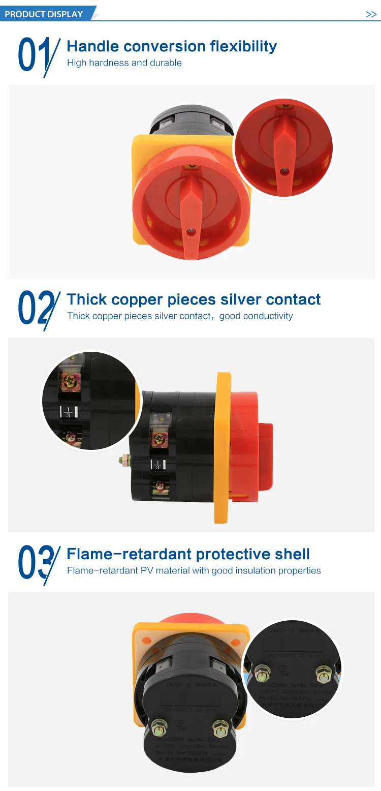 Double Pole 24v Rotary Switch Buy Double Pole Rotary Switch,24v