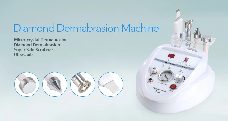 Most professional 4 in 1 diamond dermabrasion diamond tip microdermabrasion machine