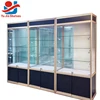 Modern living room glass display cabinet design, Glass display units for digital products