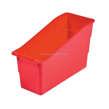 Whole Durable Book And Binder Holders Storage Tubs Custom Whole Durable Book And Binder Holders Storage Tubs Custom Box Red Plastic Clroom Organizer