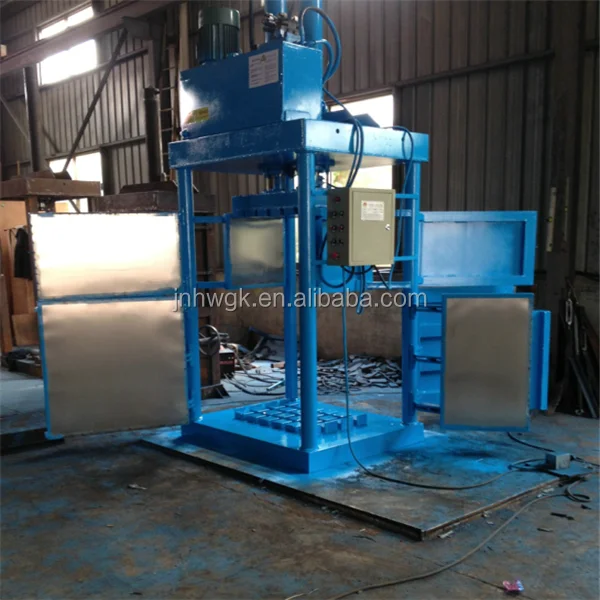 Vertical Hydraulic Cardboard Baling Press Machine Waste Paper Baler