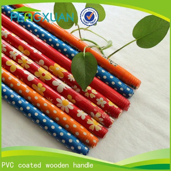 pvc wooden broomstick