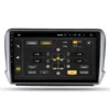 Dasaita Android 8.0 2.5D Car Radio for Peugeot 208 2008 built in DSP function audio gps navigation multimedia system DVD Player