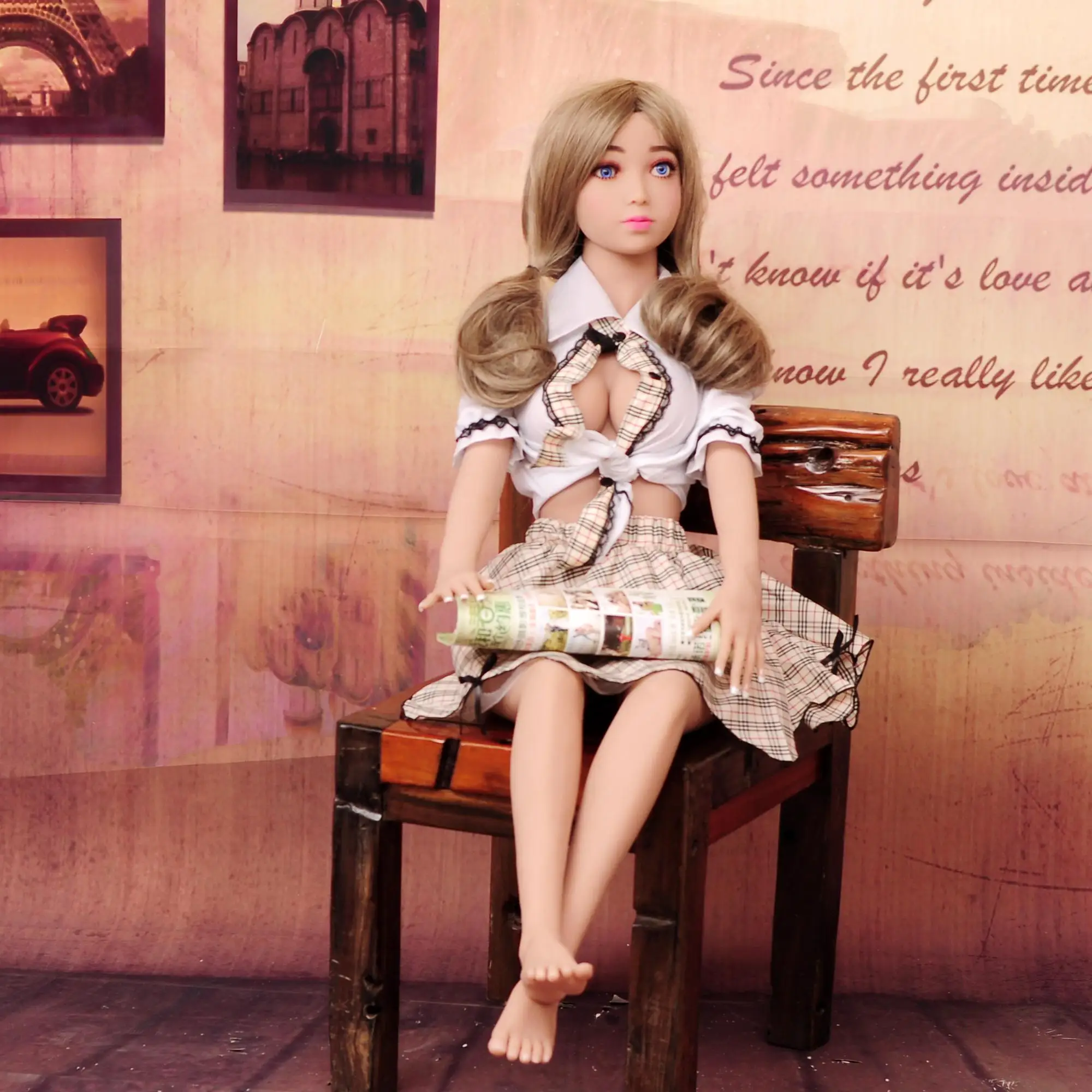 100cm 125cm Japanese Young Girl Real Lifelike Full Realistic Girl 