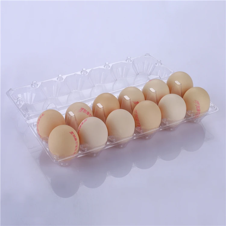 Wholesale Transparent 3x4 Pvc Plastic Eggs Tray Cartons Factory Buy