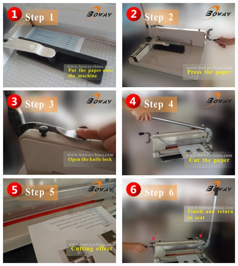 Boway Service 858 A3 A4 Manual Guillotine Paper Cutter Buy Manual