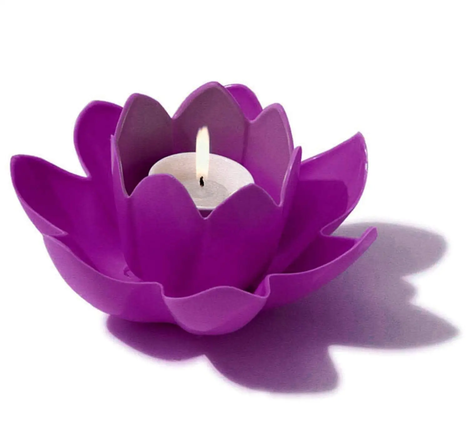 Floating Candle Holders For Pool Find Get Quotations 7 5 Hydrotools Swimming Pool Or Spa Magenta Floating Flower Candle Light