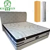 Online sale vacuum compressed rollable pillow top spring pocket coil mattress with memory foam