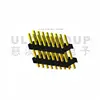 dual/double row Pin Header Connector straight/right angle/SMT&R/A 2.54mm pitch 025 from ULO