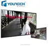 Huge TV ultra deep beautiful almost completely 3D strong frame with mountable rack for hotel mall 98 inch 8K lcd