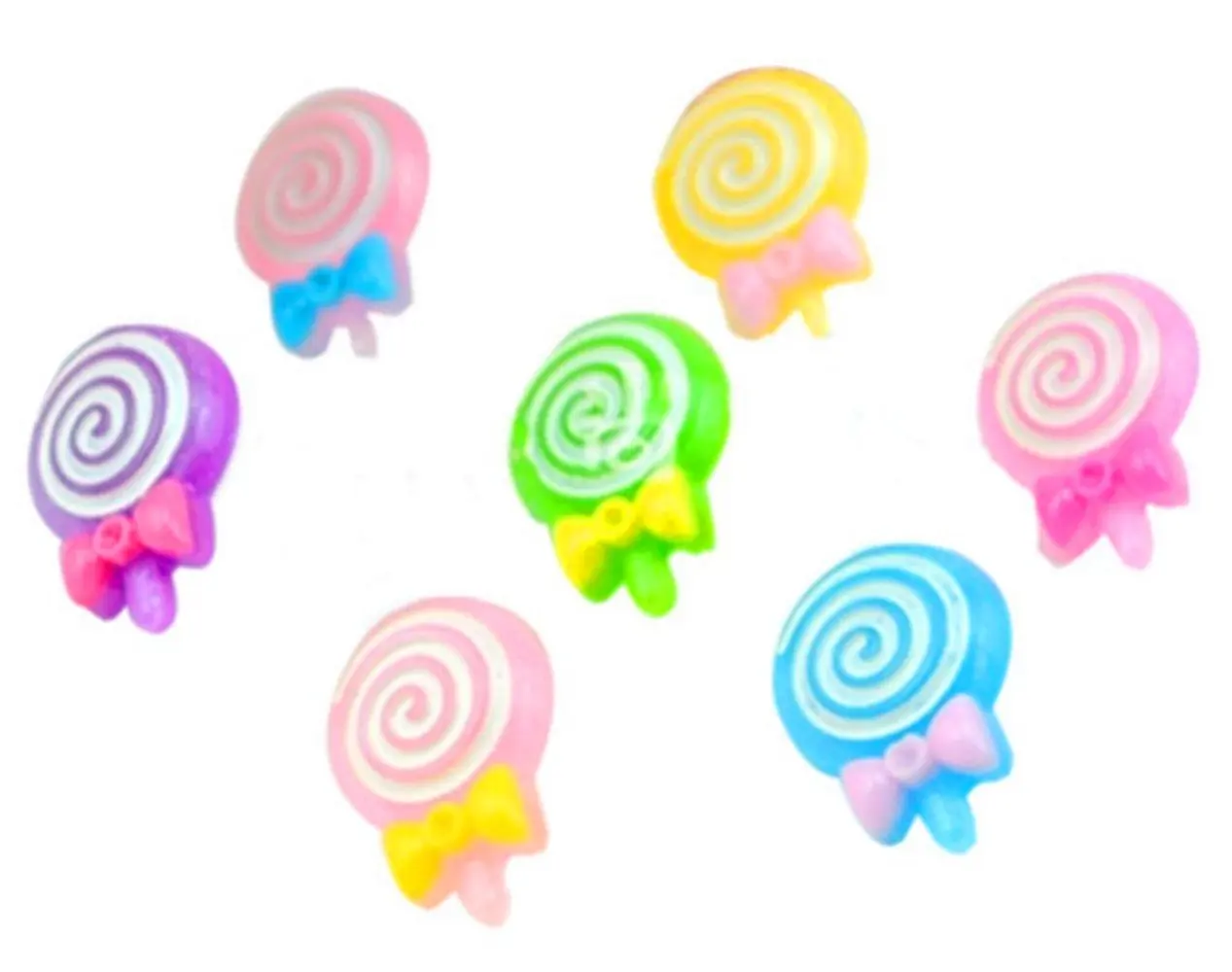 Kangkang@ Candy Design Pushpins Drawing Pin 10 Pcs for Shcool or Officecandy Pins Cork Message Board Necessary