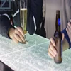 Hot sale Custom glass counter top and bar top