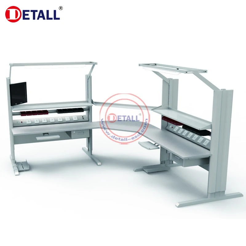 Electronic Assembly Esd Work Bench Anti Static Modular Work