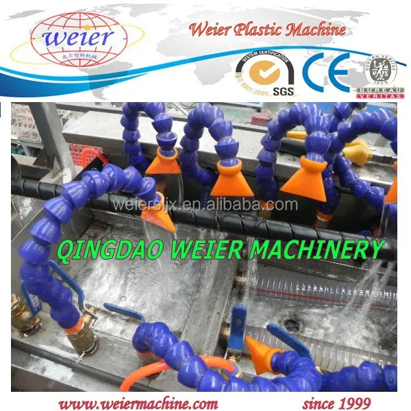 PE Cable protective jacket extrusion line Spiral Wrapping bands for Wires making machin pe spiral wrapping band production line