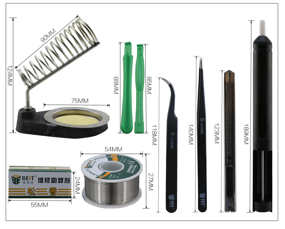 BST-113  High Quality Factory Direct 16 in 1 Multi-functional Household Mobile Repair Kit  iPhone Repairing Mechanical Toolbox.jpg