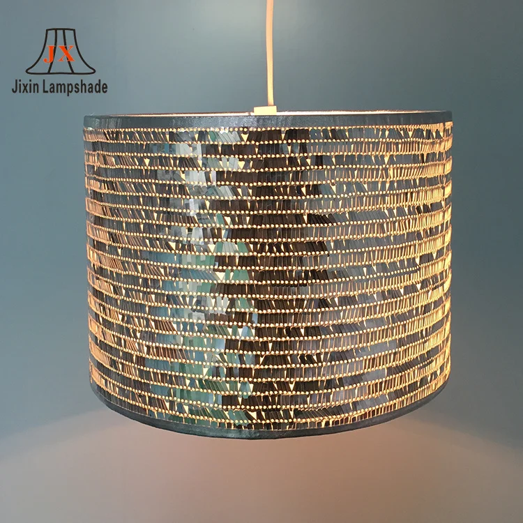Plastic Material Dust Cover Foil Fabric Lampshade In Hotel Decoration