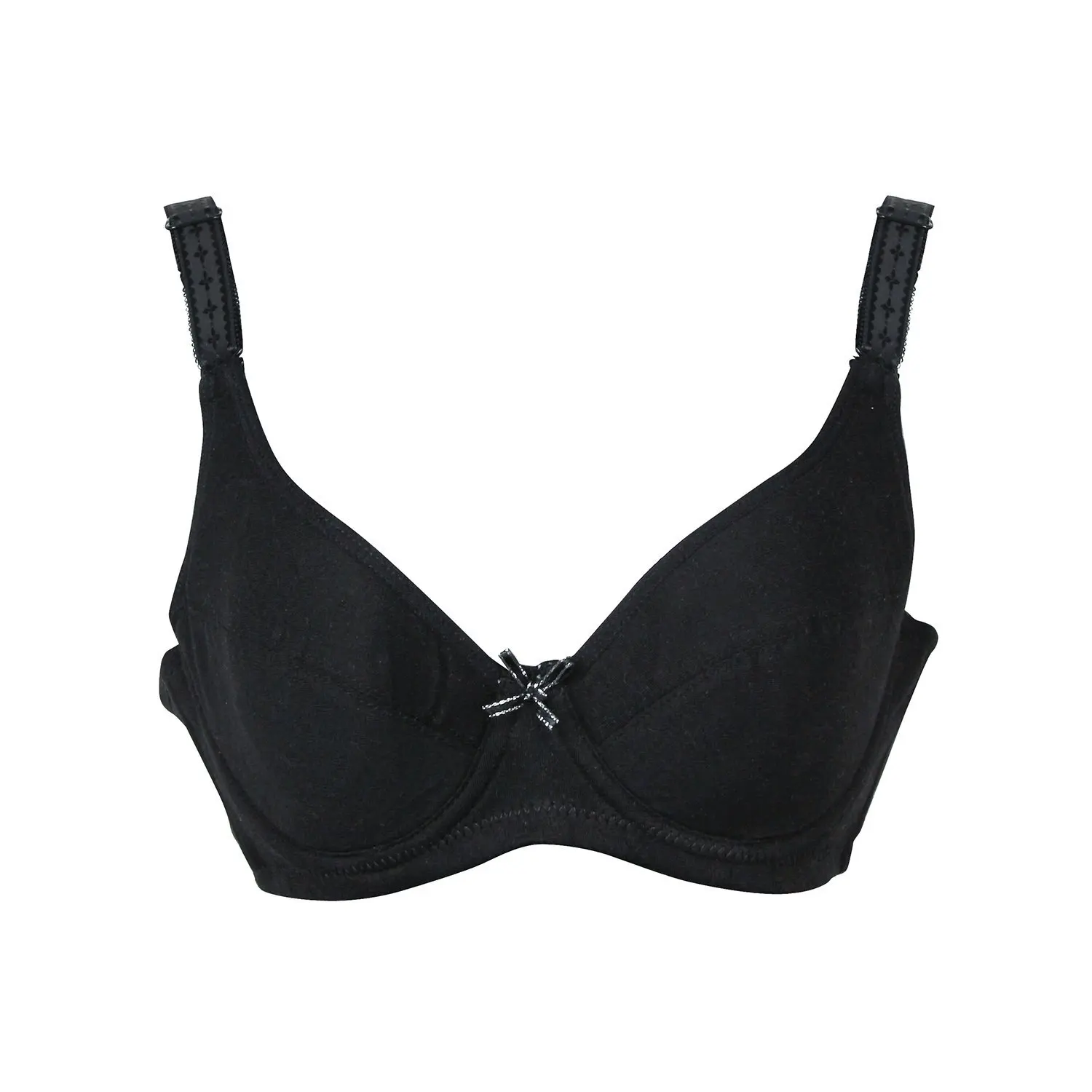 HOTER Big Girls Comfort Cotton Bra Underwire Bra ,Training Bra,Teen Girls Sport Bra Yoga Jogging Bra