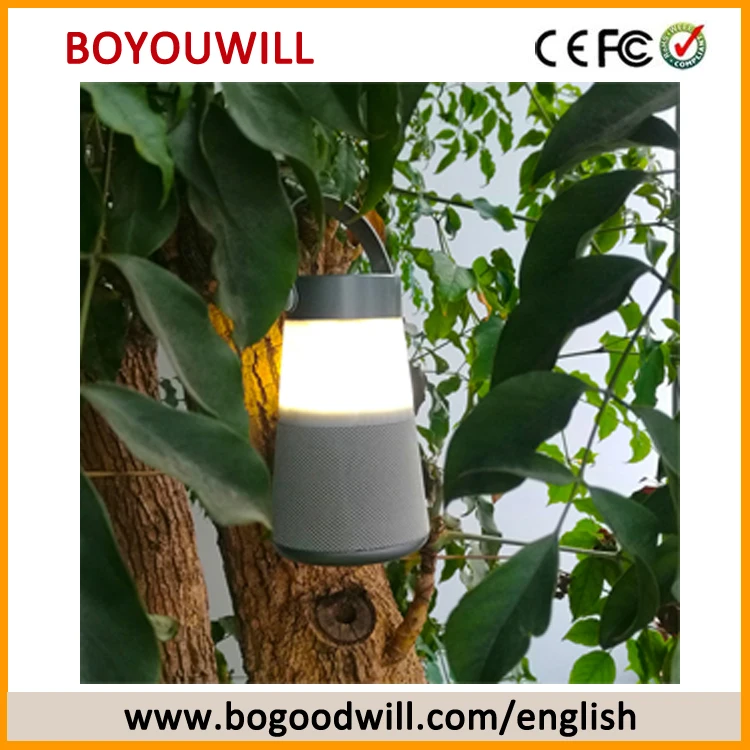 Led Light Waterproof Speaker With Camping Lantern Buy Outdoor Camping