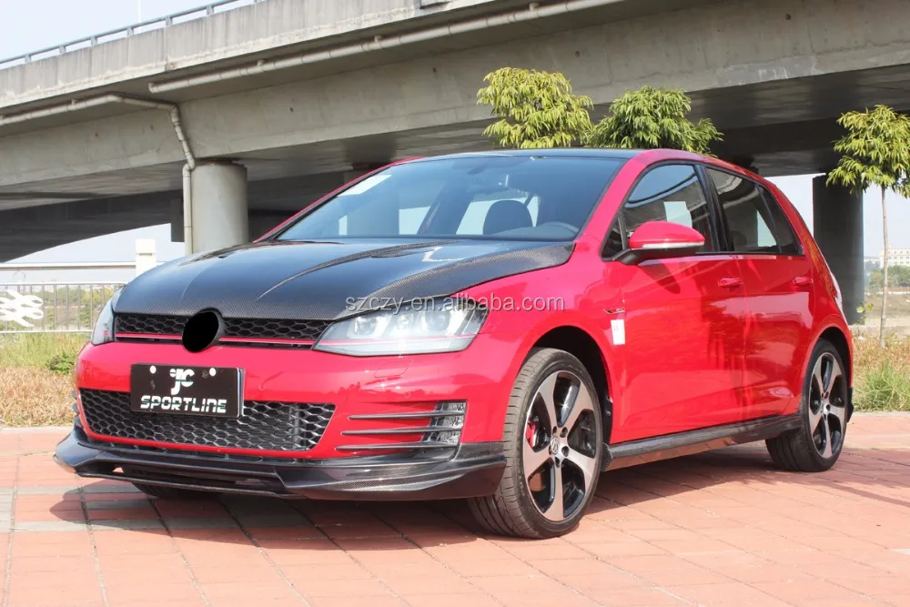 Carbon Auto Body Kit Car Side Skirts For Vw Golf Vii 7 Gti 2014 Buy