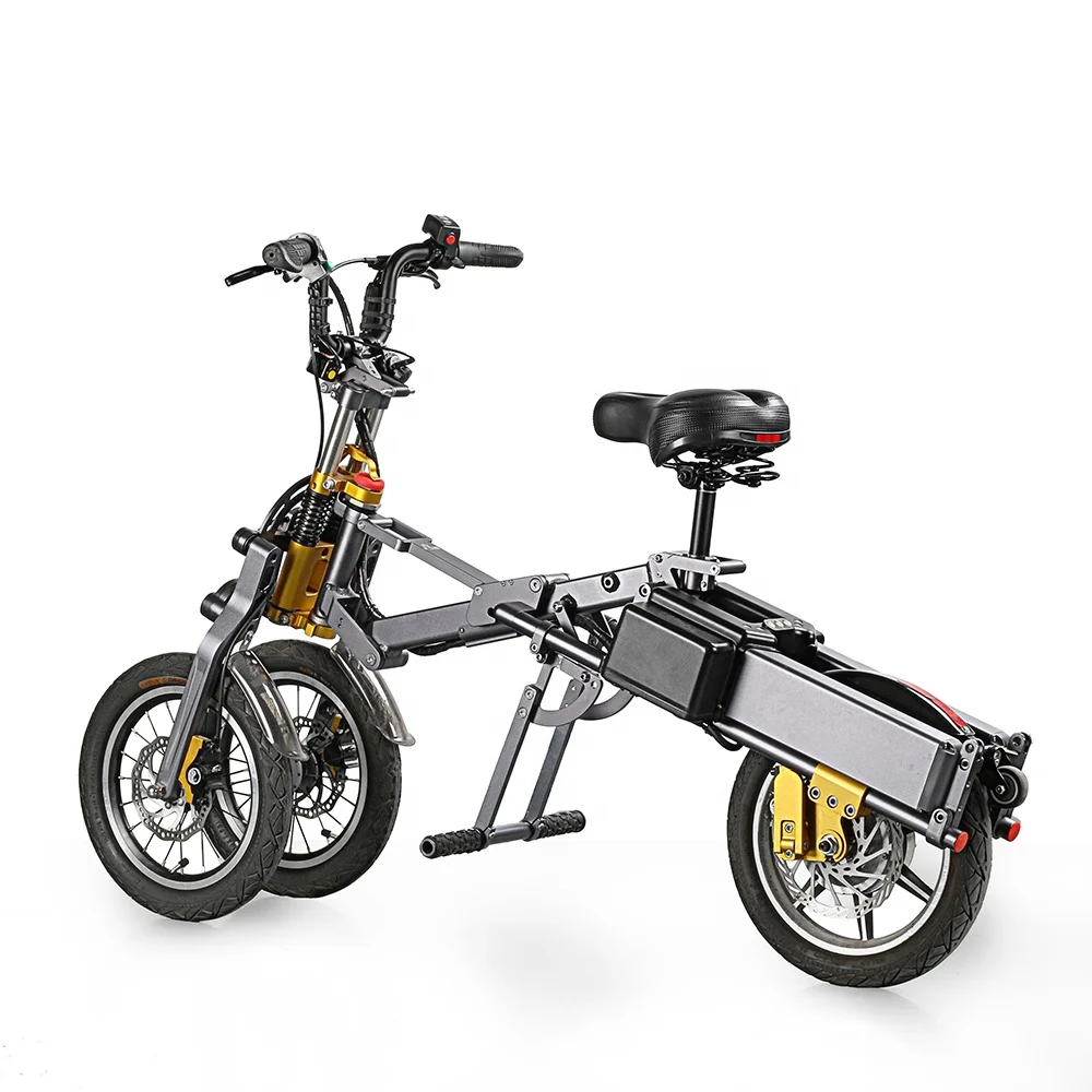 fold up 3 wheel bicycle