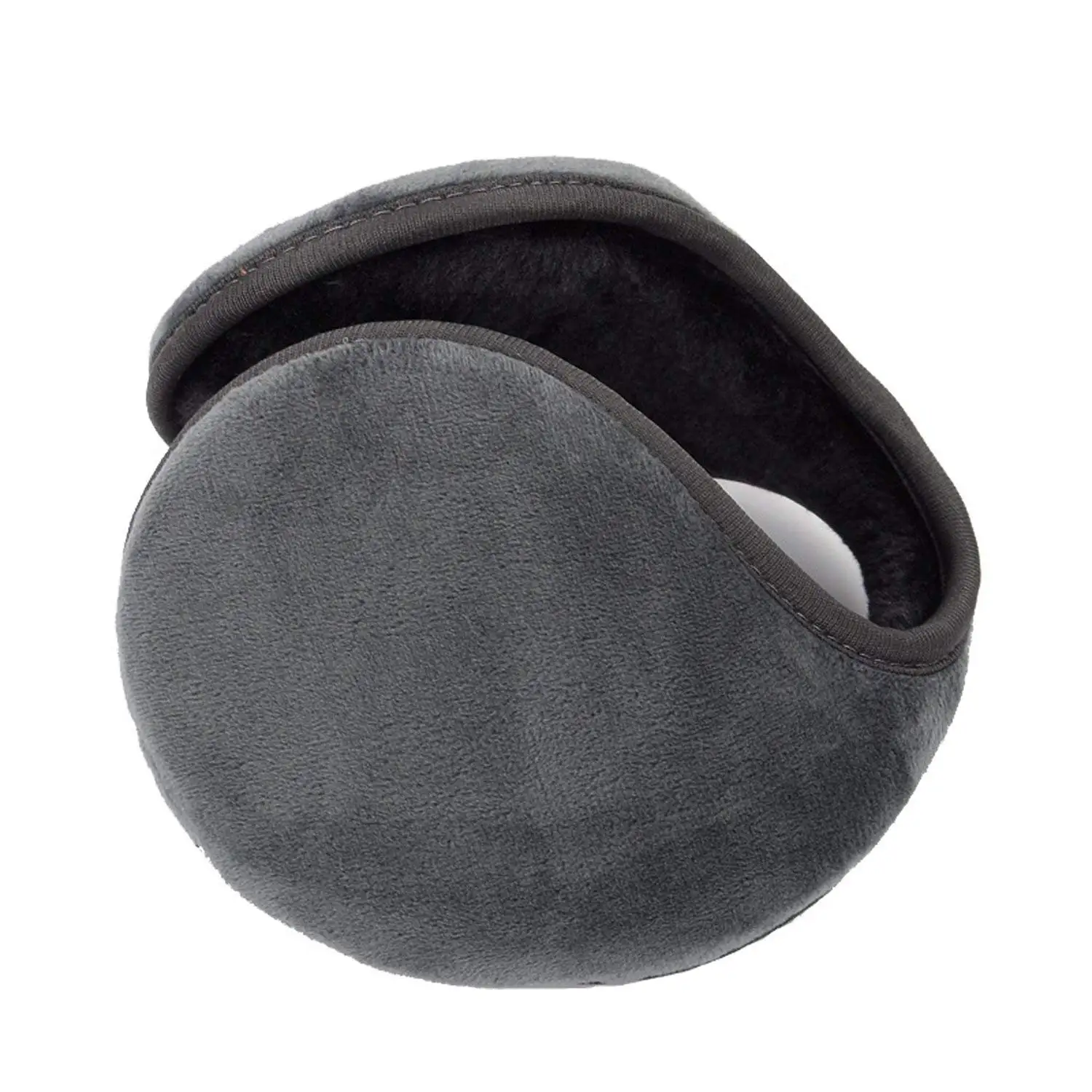 grey Brave Tour Unisex Earmuffs Sherpa Fleece Lined Compact Winter Earmuffs Ear Warmers