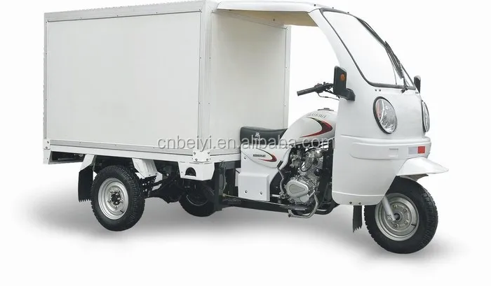 hydraulic high power three wheel van cargo motorcycle