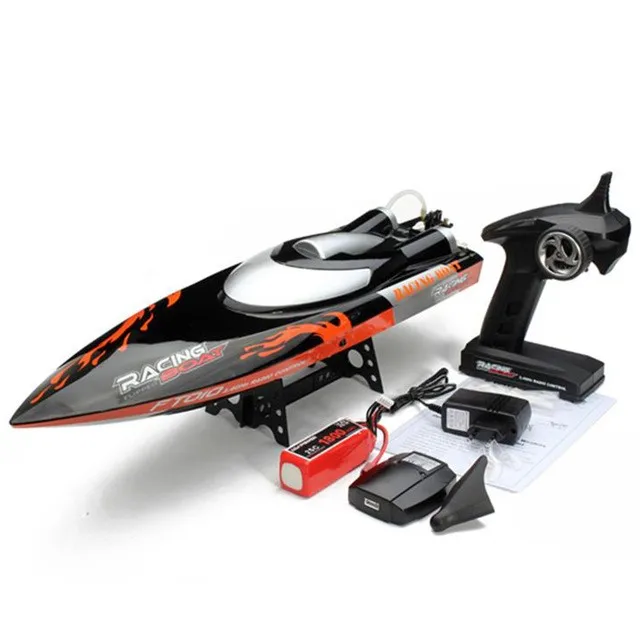 Smart RC Fishing Boat with Light, Dual Motor Fish Finder, Remote