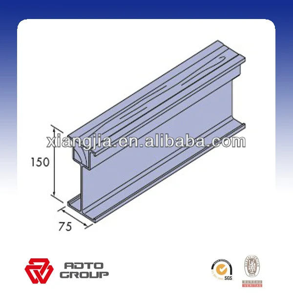7075 7000 Series Aluminum Alloy I Shaped Aluminum Extrusions Profile