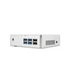 fanless Dual display mini pc core i5 processor low cost mini pc dual nic i5 white computer