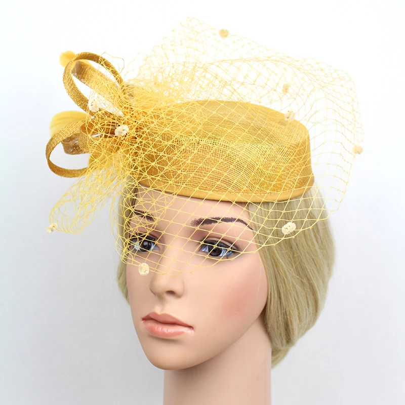 gold occasion hat