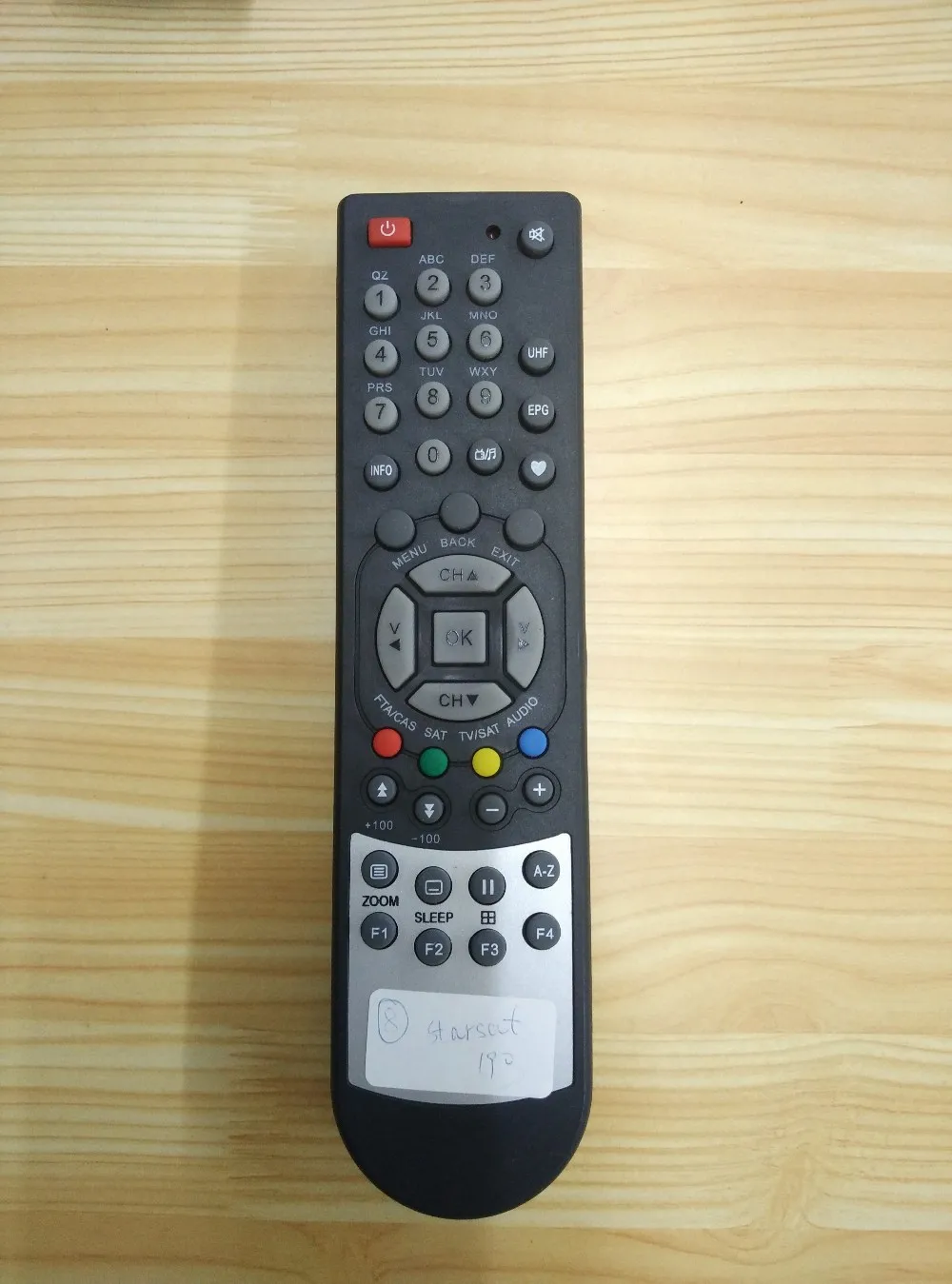 Tv Remote Control For Stb Starsat 190 