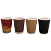 Disposable eco friendly printed nice paper coffee carton cup