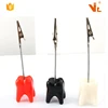 V-TM01 Promotional gift resin tooth shape memo clip holder