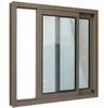 New design picture cheap aluminum double tempered glass sliding window and door price