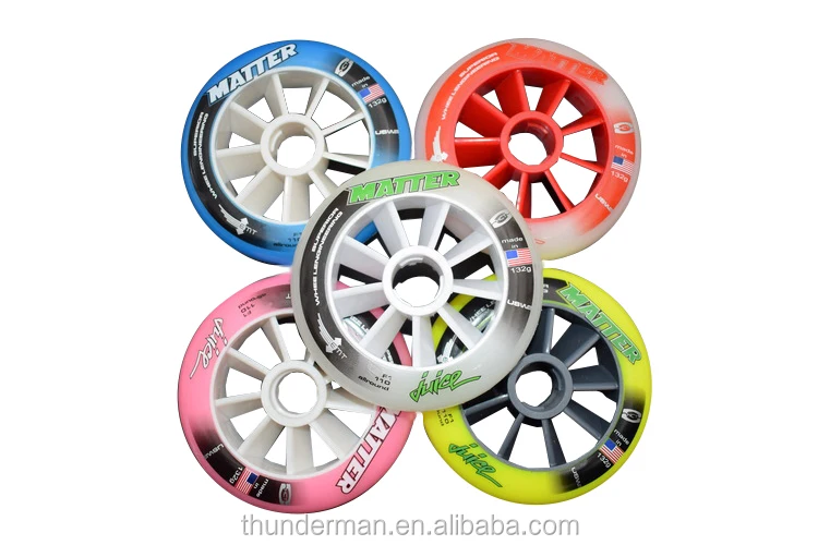 110mm Super High Rebound Fast Speed Inline Skates 82a Pu Wheel Roller