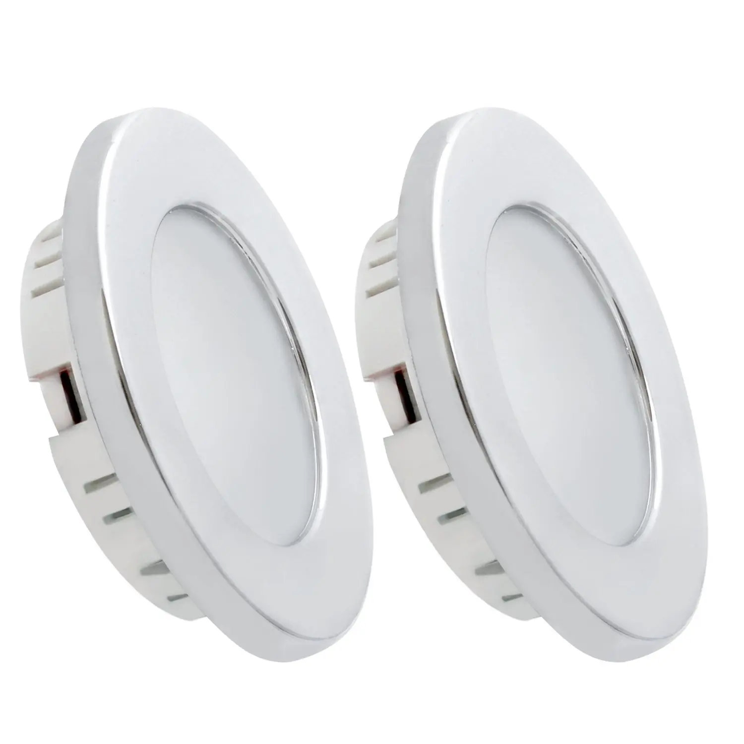 tento 12v RV Lights Fixtures Natural White 4500k Pack of 2 12-Volt Reading Light for RV Accessories Marine Boat Cruises Cabin