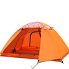 Newest design summer flower hiking camping tent for couples Heavy duty Outdoor folding tent