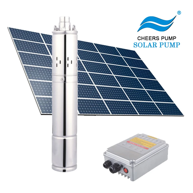 
CHEERS screw pump JS3-1.8-80 price solar water pump for agriculture 