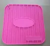 Kitchen Countertop Silicone Sink Drying Mat ,hair iron mat ,hot pot mat