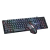 LED 104 Keys Wired Backlit RGB Gaming Keyboard Mechanical From R8