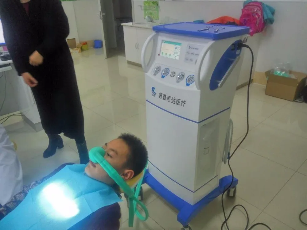 S8800a Surgical Dental Sedation N2o Gases Anesthesia Machine Nitrous Oxide Sedations System